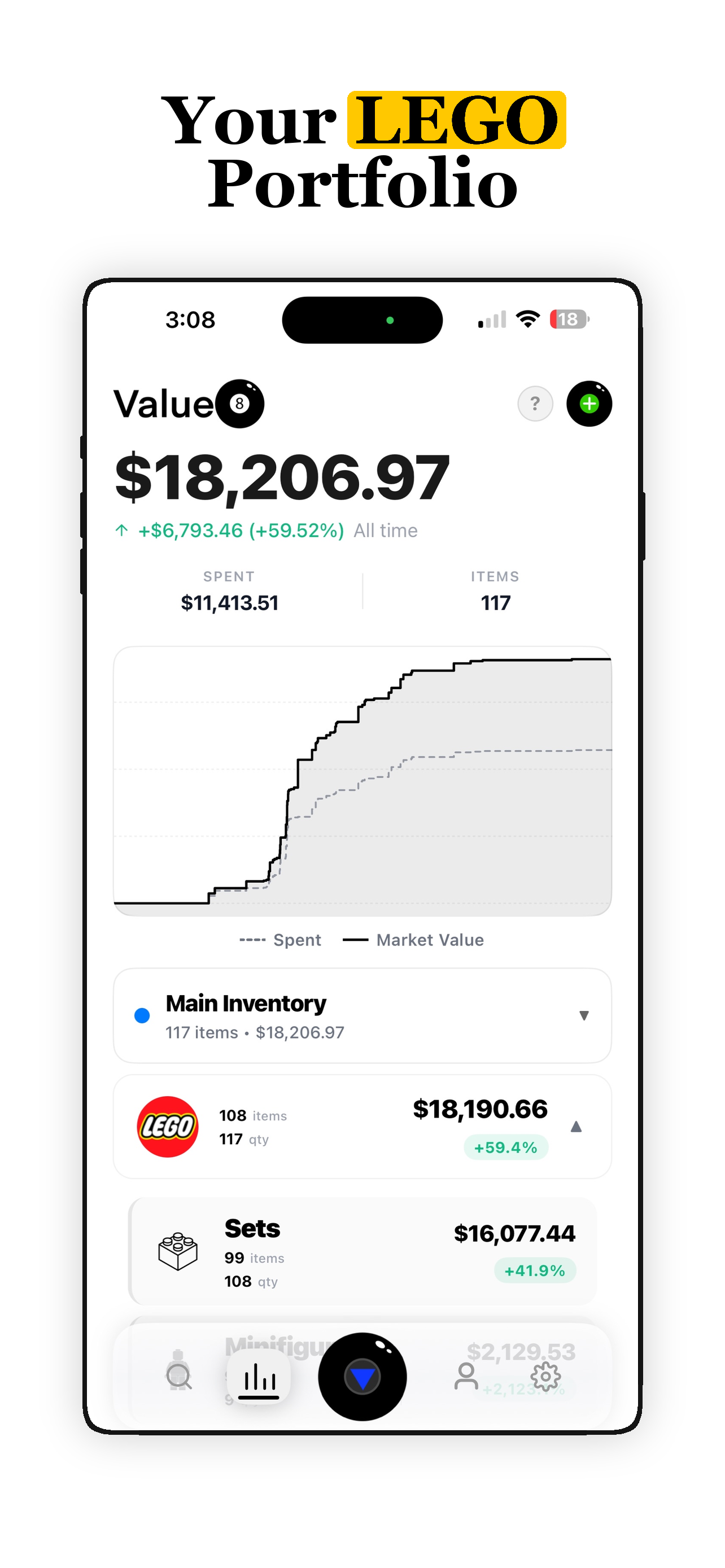 Value8 app screenshot