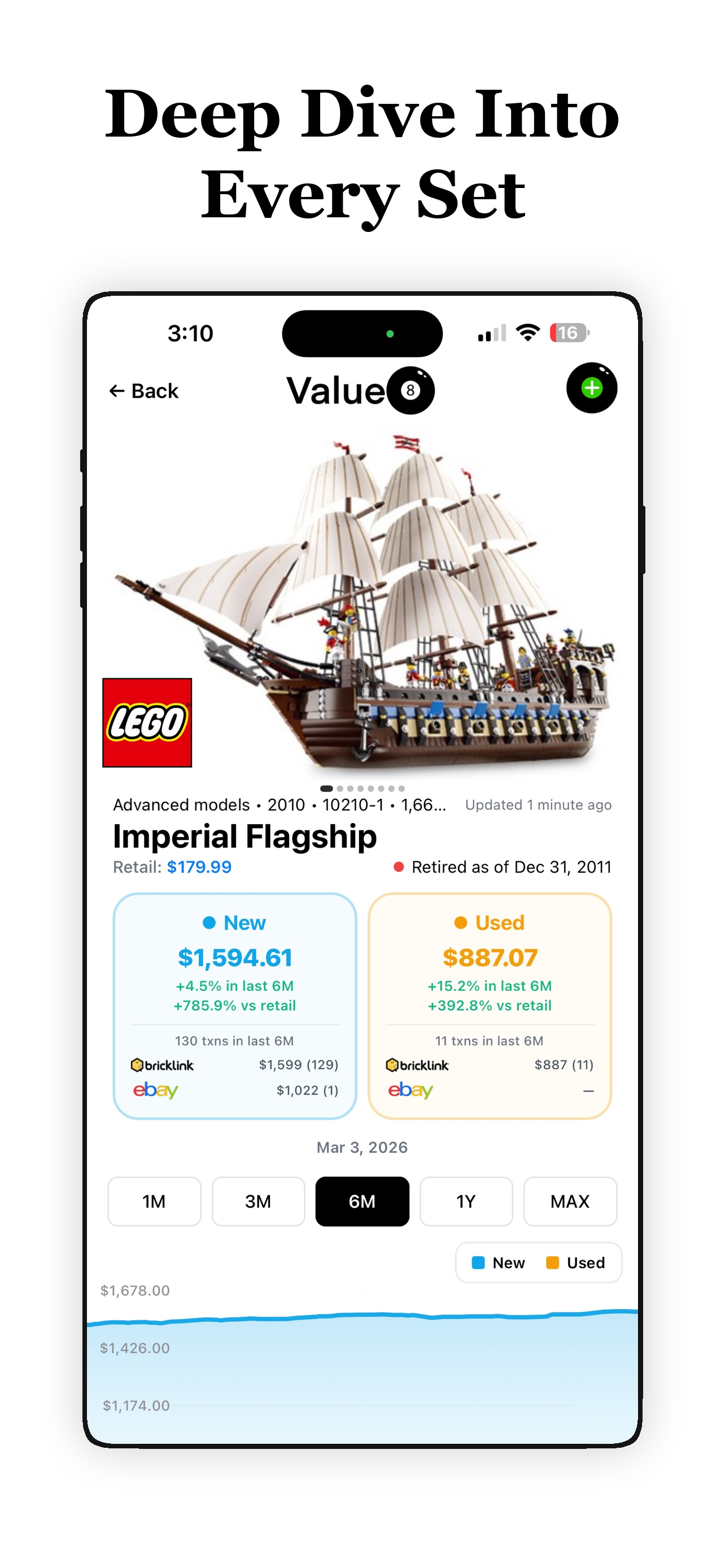 Value8 app screenshot